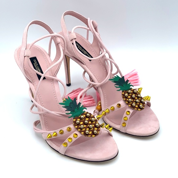 dolce and gabbana pineapple shoes